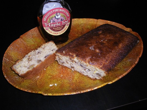Cake noix de pécan, sirop d'érable