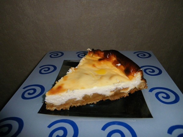 cheese cake aux pommes